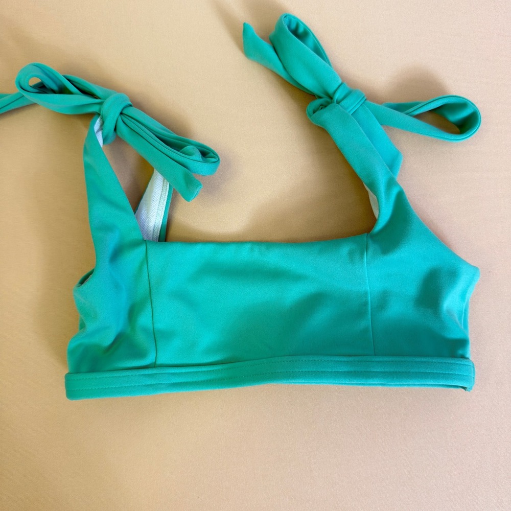 Jo+Jax Love Me‎ Knot Dance Top Jungle Green Youth Medium YM Like New